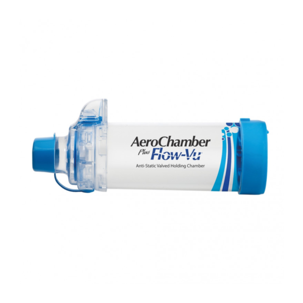 AEROCÁMARA AEROCHAMBER - CÁMARA DE RETENCIÓN ANTIESTÁTICA CON VÁLVULA (VHC) CON BOQUILLA