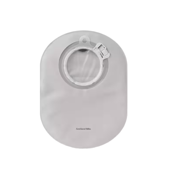 Bolsa Cerrada Transparente/ Gris Neutro Click