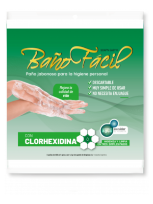 Paños de Higiene con Clorhexidina