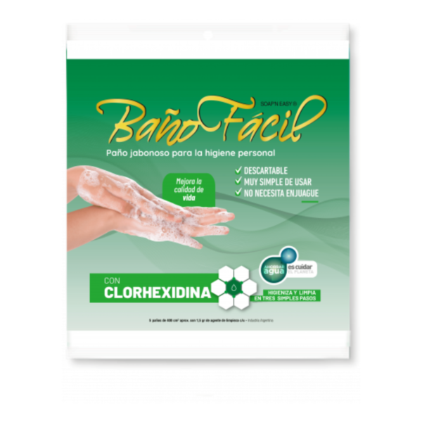 Paños de Higiene con Clorhexidina