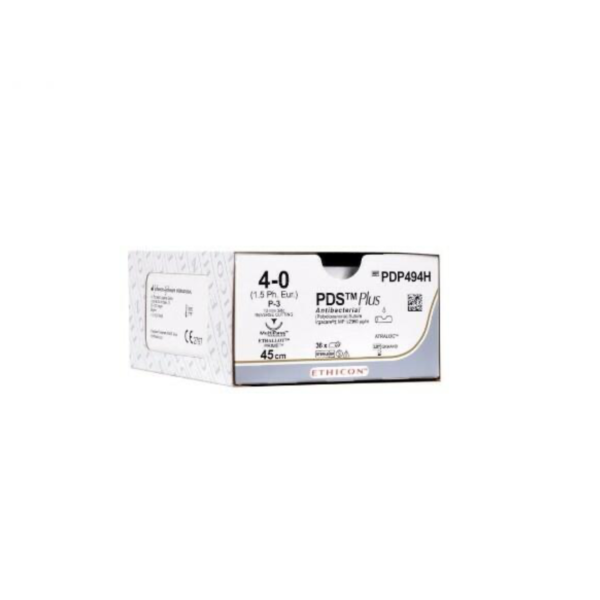 Catgut Cromado-5 Sutura Antibacteriana PDS Plus (polidioxanona)